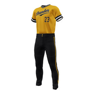 เสื้อเบสบอลสั่งทำลายพิมพ์โลโก้ปักเครื่องแบบพิมพ์ลายไซส์ใหญ่พิเศษ - Product Image 4