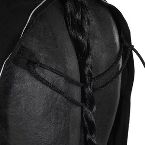Mantas para Caballos de Lana Impermeables y Transpirables, Diseño Inteligente que Absorbe la Humedad, Correa para la Cola, Cálidas, Ligeras, para Carreras, Uso en Invierno - Product Image 5
