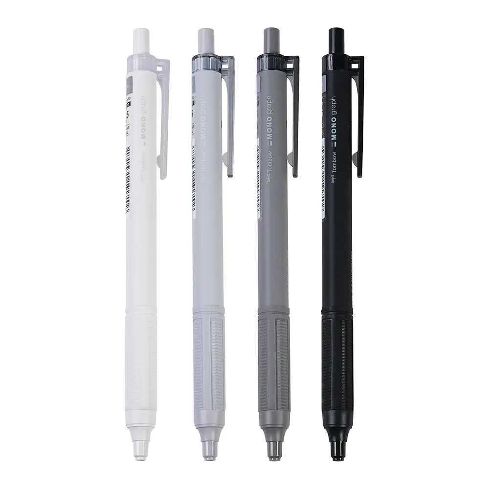 टॉम्बोमोनो सीमित संस्करण ग्रे और काले रंग की सरल श्रृंखला 0.5 मिमी काली स्याही तेल आधारित पेन सुधार टेप स्टेशनरी