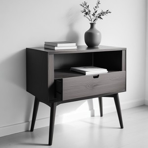 Latest Natural Wooden Made Side Table <b>Night</b> <b>Stand</b> Table Trendy Solid Wood Home Furniture Wholesaler From India - Product Image 5