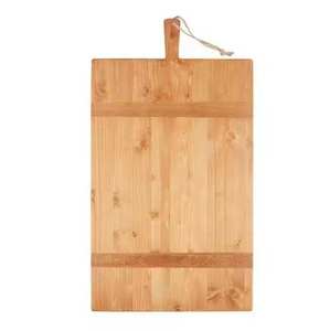 Ensemble de planches à découper en bois de noyer de qualité supérieure avec poignée, planche à découper en bois d'acacia pour la cuisine, planche à découper robuste pour la viande, le fromage et les charcuteries - Product Image 1