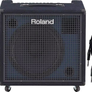 ผู้จัดจำหน่ายที่ได้รับการยืนยันของเครื่องขยายเสียงคีย์บอร์ด KC 600 4 แชนแนล 200W พร้อมสายเคเบิลสำหรับเครื่องดนตรี 2 เส้น และผ้าขัดเงา Austin Bazaar - Product Image 1