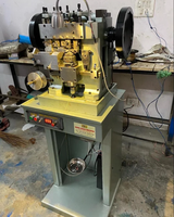 Machine de fabrication de chaînes à maillons de haute précision pour la fabrication de bijoux en or, argent et laiton avec formation automatique de chaînes et C