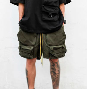 Pantalones Cortos Cargo Casuales de Verano, de Marca, con Bolsillos Grandes, Diseño 3D, Ropa de Trabajo para Hombre, Transpirables, Impermeables, con Estampado Moderno - Product Image 5