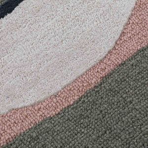 New Arrival Contemporary Home Decor <b>Large</b> Floral Pattern Silk/Wool Rectangle Rug Hand Tufted Loop Pile Modern Antimicrobial Pet - Product Image 3