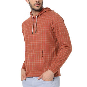 Sudaderas con Capucha para Hombre 2023, Cuello Redondo, Impermeables, Transpirables, Forradas, de Moda, de Algodón y Poliéster, de Color Sólido, para Invierno, Informales - Product Image 2