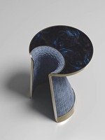 Table d'appoint et table basse de style antique la plus exigeante en métal, marbre et rotin Table luxueuse pour restaurant élégant