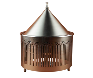 Ensemble de Buffet de Plats Ronds en Acier Inoxydable Chauffe-Plats Forme Ronde Chauffe-Plats Dorés de Haute Qualité - Product Image 3