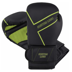Guantes de Kick Boxing para hombre y mujer, de cuero PU para Karate al aire libre, Muay Thai Fight MMA Sanda Training, estilo liso de Pakistán - Product Image 6