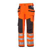 Pantalones de Seguridad para la Construcción, Personalizables, de Alta Visibilidad, Resistentes al Fuego, Hechos en Fábrica, de Algodón Reflectante, Ropa de Trabajo