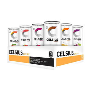 Paquete surtido de bebidas energéticas CELSIUS, bajas en calorías y veganas - Product Image 6