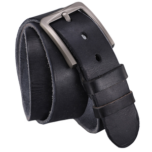 Ceinture en cuir de vache pour homme, style formel, boucle en alliage durable, largeur 38 mm, prix de gros - Product Image 4