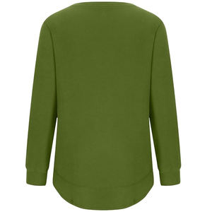 Customized <b>women</b> casual <b>Sweatshirts</b> <b>lightweight</b> Oversized Fleece Plain <b>Sweatshirts</b> - Product Image 6