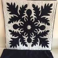 Nouvelle Housse de Couette et de Coussin 18/18 Pouces 2025, Broderie Florale Hawaïenne et Indienne Faite à la Main, 35% Coton 65% Polyester, Douce et Imprimée pour Lit