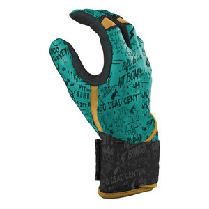 Guantes de Bateo de Béisbol y Sóftbol Personalizados para Hombre - Marca J S Sports, Cuero Premium Transpirable, Cierre de Gancho y Bucle con Puño Largo - Product Image 5