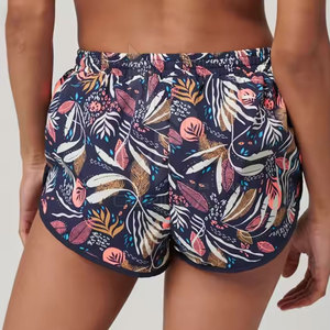 Shorts de Playa para Mujer, Cintura Alta, Elástica, 100% Algodón Ecológico, Secado Rápido, Cómodos, Transpirables, Casuales, para Verano - Product Image 6