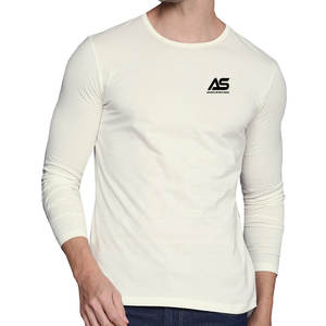 Camisetas de Manga Larga para Hombre 100% Algodón, las Más Vendidas, Camisetas de Manga Larga para Hombre Estilo Urbano en Oferta - Product Image 1