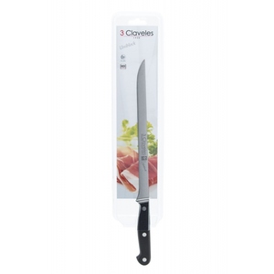 Couteau à jambon Uniblock, acier inoxydable, 24 cm. (3 Claveles 01130) - Product Image 2