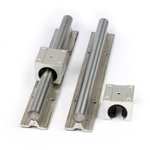 Riel Guía Lineal Cromado de 8mm para Eje Lineal Suave - Product Image 1