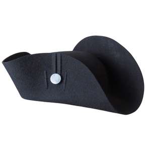 Tamaño de la cabeza británica napoleónica Bicorn Shako Hat Bicorne Hat Australia Lana Fieltro Napoleón Sombrero de bicornio francés - Product Image 5