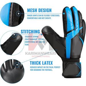 Guantes de Portero Personalizados al por Mayor, Protección de Nivel Profesional, Entrega Rápida, OEM ODM, Guantes de Portero Transpirables de Malla, Ajuste Cómodo - Product Image 3