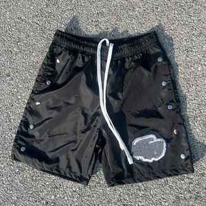 High Quality Custom Logo Summer Pocket Double <b>Layer</b> Men's Fitness Mesh Shorts 6XL Size Solid Pattern Polyester Gym Shorts - Product Image 1