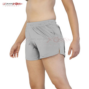 Pantalones cortos deportivos para correr para mujer con ajuste relajado y cintura elástica para entrenamiento cómodo Pantalones cortos para correr para mujer - Product Image 3