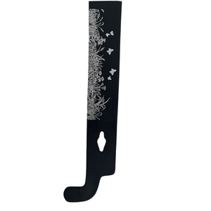 Herramienta de colmena resistente de acero inoxidable negro para apicultura Equipo duradero de larga duración para raspar cajas y marcos de elevación - Product Image 2