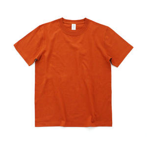 เสื้อยืดผ้าฝ้าย100% เรียบสำหรับผู้ชายแขนสั้นสีทึบพิมพ์ลายตามสั่งสไตล์ใหม่ - Product Image 4