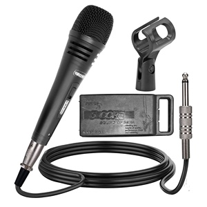ไมโครโฟนไดนามิก 5Core XLR สำหรับคาราโอเกะ ร้องเพลงในสตูดิโอ ไมค์แบบมือถือ - Product Image 1
