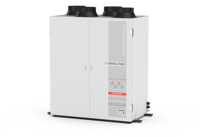 Machine intégrée de déshumidification ERV verticale pour atelier, haute efficacité pour l'élimination de l'humidité et la renouvellement de l'air intérieur