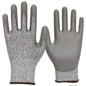 Guantes de Trabajo Resistentes a Cortes de Nivel 5 con Palmas Recubiertas de SsCoated, Agarre Antideslizante Flexible, Puño de Seguridad, Anti-Vibración, Reducción de Impactos - Product Image 3