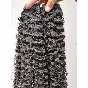High Quality 100% Natural Smooth Indian Single Donor Hair <b>Extensions</b> Long Lasting with Alignment Cuticles Unprocessed - Product Image 4