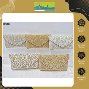 Trusted Dealer Selling Vivid Women's <b>Evening</b> Handbag Flap Closure Wrist Strap Lightweight Design 1L Capacity Parties Custom Logo - Product Image 2