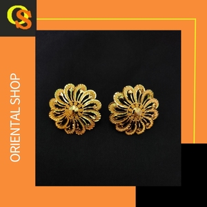 OEM Private Designed Earrings <b>Set</b> with 22CT Gold Plated Earrings <b>Jewelry</b> for Women Wear by <b>Indian</b> Exporters - Product Image 4