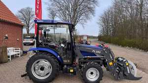 Tractor Diésel LOVOL de 35 HP con Cabina Cerrada y Cargador FL350 - Product Image 1