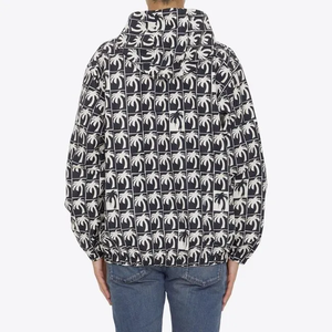 Chaqueta cortavientos con capucha a prueba de viento para hombre Sublimación transpirable Diseño superior Cierre de cremallera Precios razonables Patrón impreso - Product Image 6