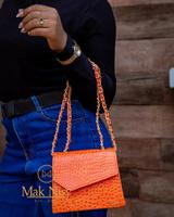 Bolso bandolera de piel sintética Mak Nisy para mujer