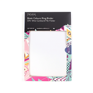 PAGNA Basic Colours Ring Binder DIN <b>A4</b> White Cardboard File <b>Folder</b> - Product Image 2