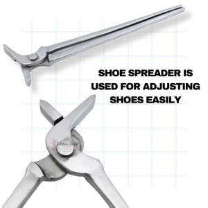 Meilleure vente Épandeur de chaussures de maréchal-ferrant vétérinaire fer à cheval outil d'ouverture en acier inoxydable 16 pouces grand manche vétérinaire - Product Image 5