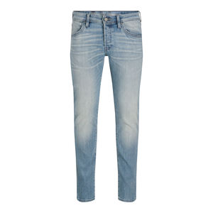 Jeans slim en denim délavé de qualité supérieure pour hommes, taille mi-haute, coupe ajustée, écologiques, droits, en gros, skinny, délavés, vintage - Product Image 1