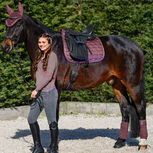 แผ่นรองอานม้าเบาะแบบกําหนดเองที่ทนทานราคาขายส่งแผ่นรองอานม้าขี่ตัวอย่างฟรี - Product Image 6