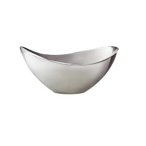 Tazón de Acero Inoxidable de Grado Alimenticio, Acabado Mate Pulido, para Restaurante y Hogar, Varios Tamaños y Diseños, Acabado Martillado, Utensilios de Cocina - Product Image 1