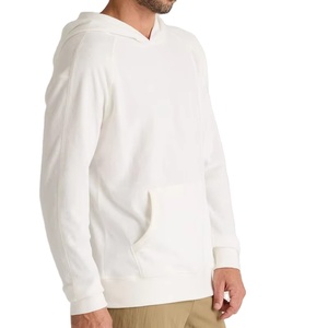 Sweats à capuche d'hiver personnalisés avec poches Sweat à capuche en molleton de coton biologique pour hommes Séchage rapide Respirant - Product Image 6