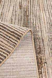 Lapis Linear <b>Mink</b> Woven Area <b>Rug</b> Wholesale 7mm Washable Eco-Friendly PET Friendly Modern Polyester Cotton Striped Home Floor - Product Image 2