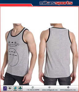 Custom Made Logo Cotton <b>Men</b> <b>Men's</b> <b>Muscle</b> Gym Running Stringer Tank <b>Tops</b> Bodybuilding Fitness Tank <b>Tops</b> - Product Image 5