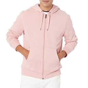Sudaderas con capucha con cremallera para hombre en blanco de alta calidad hechas a medida Sudaderas con capucha y cremallera Sudaderas con capucha con logotipo personalizado - Product Image 1