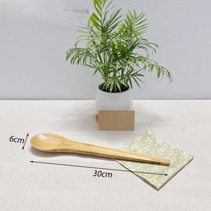 Grand saladier écologique en bambou 25 cm, anti-graisse, pour aliments saucieux - Product Image 6