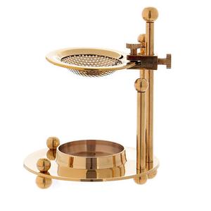 Brûleur d'encens en laiton de style européen de haute vente en gros fournitures d'église brûleur d'encensoir décoratif pour parfums de benjoin de thé de lavande - Product Image 1