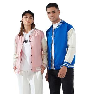 GAF logotipo personalizado frente soporte cuello invierno cálido hombres Varsity chaqueta a prueba de viento uso Casual más vendido DDP envío - Product Image 2